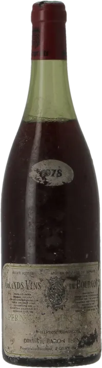 photo du vin Baron Thenard Pernand-Vergelesses Village