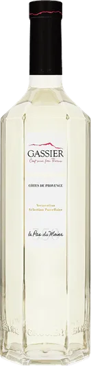 vue du vin Château Gassier le Pas du Moine