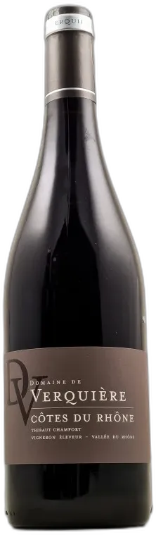 capture du vin Domaine de Verquière Côtes du Rhône
