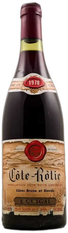 capture du vin Guigal Côte Rôtie "Brune et Blonde"