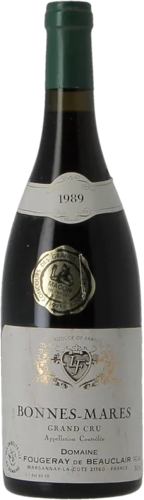 photo du vin Bonnes Mares Grand Cru