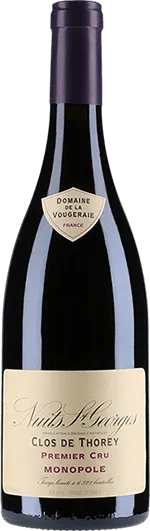 capture du vin Nuits Saint Georges Clos de Thorey 1er Cru Domaine de la Vougeraie