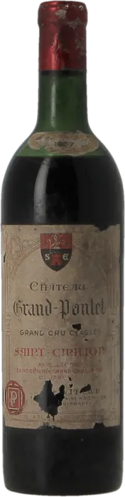 photo du vin Château Grand-Pontet