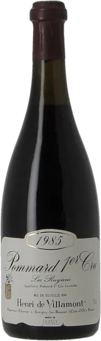illustration du vin Pommard 1er Cru les Charmots Vin Domaine Henri de Villamont