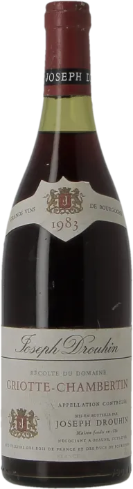 illustration du vin Joseph Drouhin Griotte Chambertin