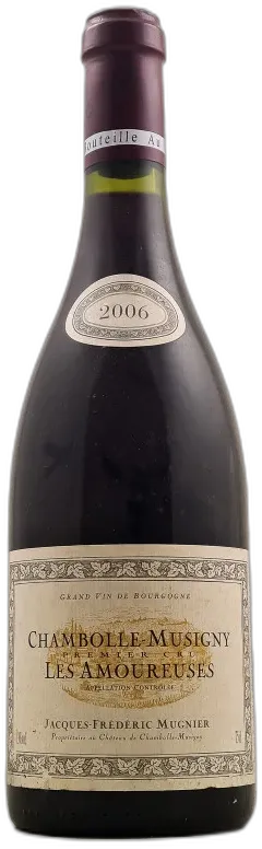 capture du vin jf Mugnier les Amoureuses Chambolle Musigny 1er Cru