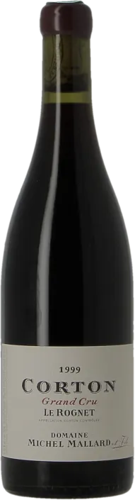 image du vin Michel Mallard Corton Rognet 2010
