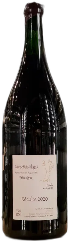 vue du vin Bourgogne Hautes Cotes de Nuits Rouge Myosotis Domaine Naudin