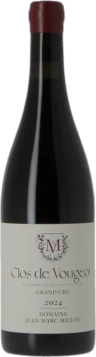 photo du vin Clos de Vougeot Grand Cru Grand Maupertui Jean-Marc Millot