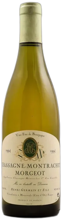 photo du vin Henri Germain Chassagne Montrachet 1er Cru Morgeot les Fairendes