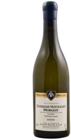 photo du vin Ballot Millot Chassagne-Montrachet 1er Cru Morgeot Tête de Clos