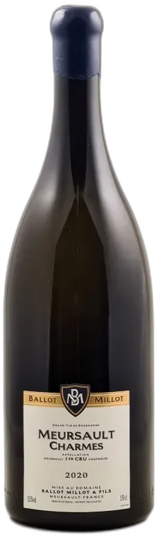 vue du vin Ballot-Millot Meursault 1er Cru "Genevrières"