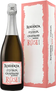 photo du vin Louis Roederer Brut Nature Rosé Édition Limitée by Philippe Starck