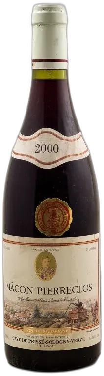 capture du vin Caves de Prissé-Sologny-Verzé Macon "Pierreclos"