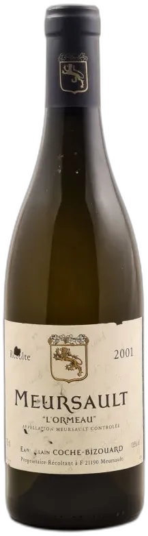 illustration du vin Coche-Bizouard Meursault "l'Ormeau"