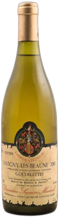 photo du vin Seguin-Manuel Savigny les Beaune Blanc "Goudelettes"