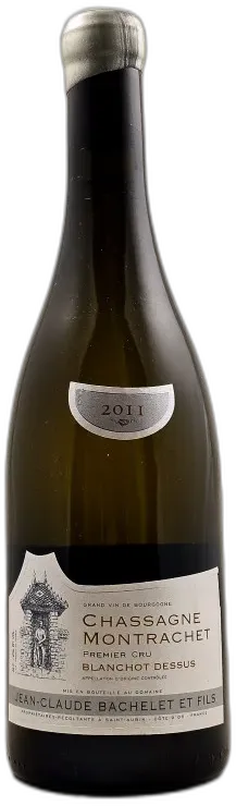 illustration du vin Jean-Claude Bachelet Chassagne Montrachet 1er Cru "Blanchot Dessus"