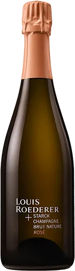 photo du vin Louis Roederer Brut Nature Rosé Édition Limitée by Philippe Starck