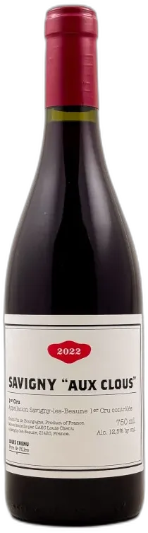 photo du vin Louis Chenu Savigny les Beaune 1er Cru "Aux Clous" 2022