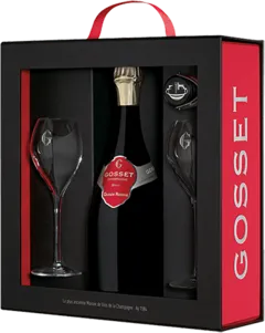 vue du vin Champagne Grande Réserve Gosset