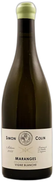 photos du vin Simon Colin Maranges "Vigne Blanche"