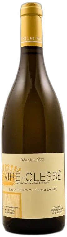vue du vin Héritiers du Comte Lafon Viré Clessé