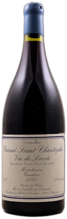 photo du vin Vin de Savoie Mondeuse Tradition Prieuré Saint Christophe