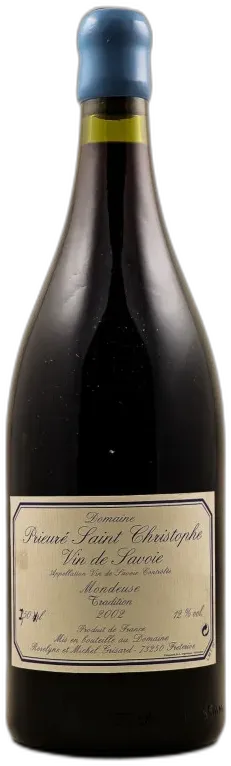 photo du vin Vin de Savoie Mondeuse Tradition Prieuré Saint Christophe