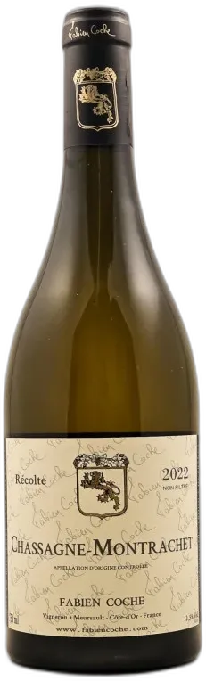aperçu du vin Fabien Coche Chassagne Montrachet