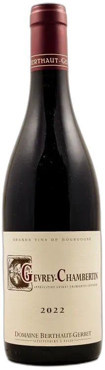 aperçu du vin Berthaut Gerbet Gevrey Chambertin
