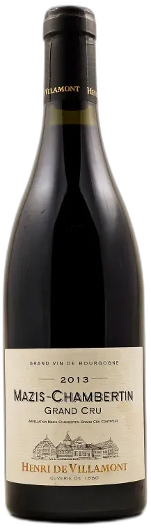 photo du vin Henri de Villamont Mazis Chambertin