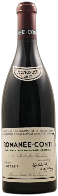 vue du vin Romanée Conti