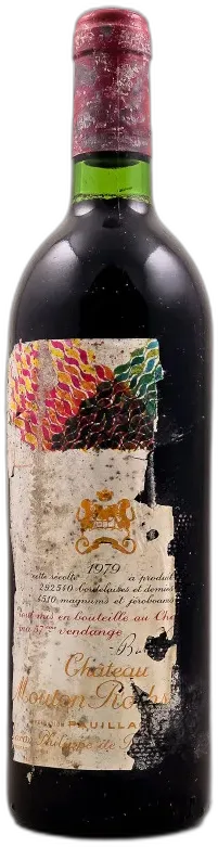 vue du vin Collection Château Mouton Rothschild 1er Cru Classé