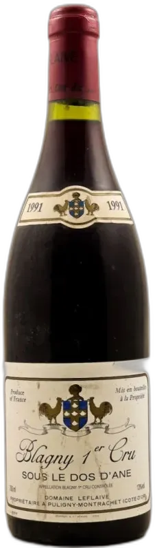 photo du vin Leflaive Blagny 1er Cru "Sous le Dos d'Âne"