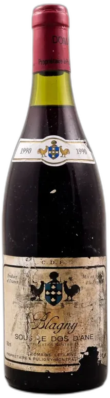 photo du vin Leflaive Blagny 1er Cru "Sous le Dos d'Âne"