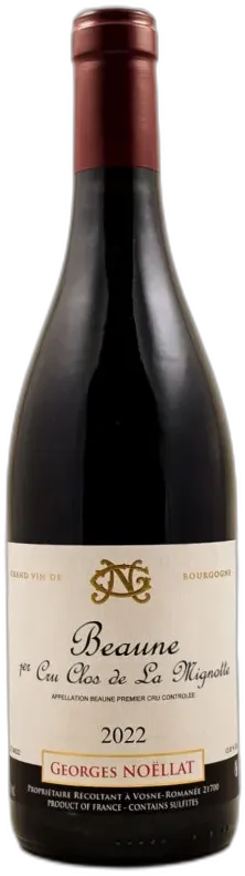 photo du vin Georges Noëllat Beaune 1er Cru "la Mignotte"