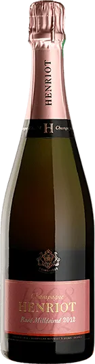 vue du vin Henriot Rosé Millésimé