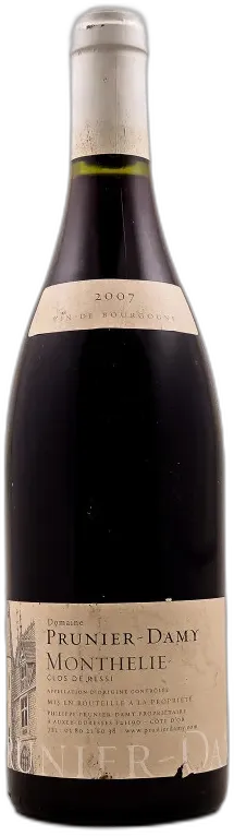 photo du vin Prunier Damy Monthelie "Clos de Ressi"