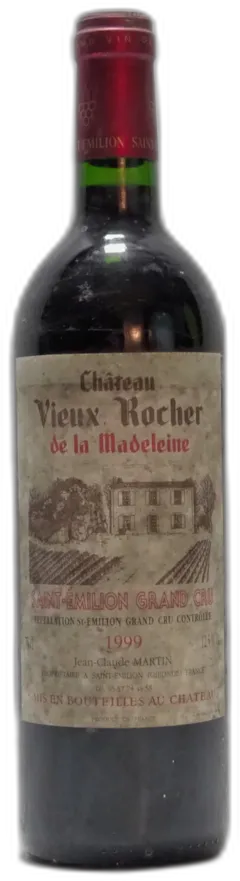vue du vin Vieux Rocher de la Madeleine