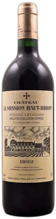 vue du vin Mission Haut Brion