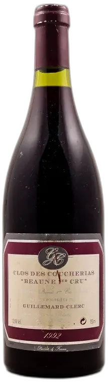 photo du vin Guillemard Clerc Beaune 1er Cru "Clos des Coucherias"