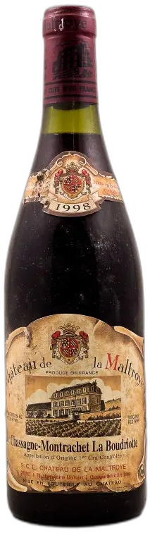 photo du vin la Maltroye Chassagne Montrachet 1er Cru "Clos du Château de la Maltroye"