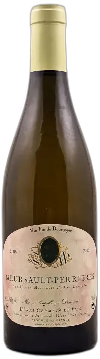 photo du vin Meursault 1er Cru Charmes Henri Germain