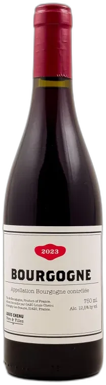 photo du vin Louis Chenu Bourgogne 2023
