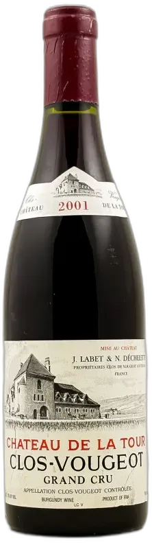illustration du vin Château de la Tour Clos Vougeot