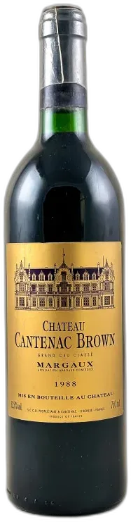 photos du vin Château Cantenac Brown