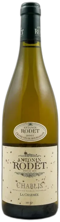 capture du vin Antonin Rodet Chablis la Charmée'' 2001
