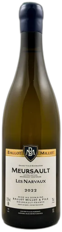 aperçu du vin Ballot-Millot Meursault "Criots"