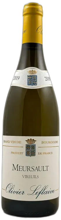 capture du vin Olivier Leflaive Meursault "Vireuils" 2019