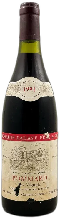 photos du vin Bourgogne Pommard les Vignots V.Charache Pommard